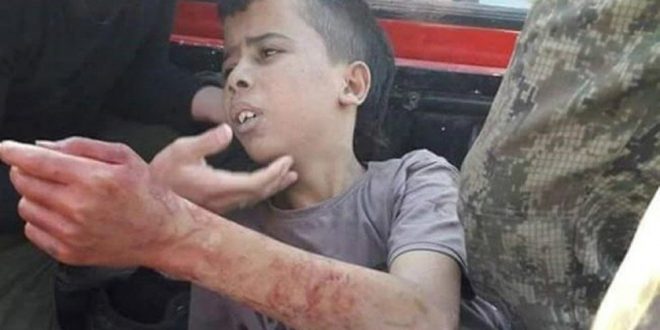enfant décapité par rebelles syriens de Nourredine Zenki
