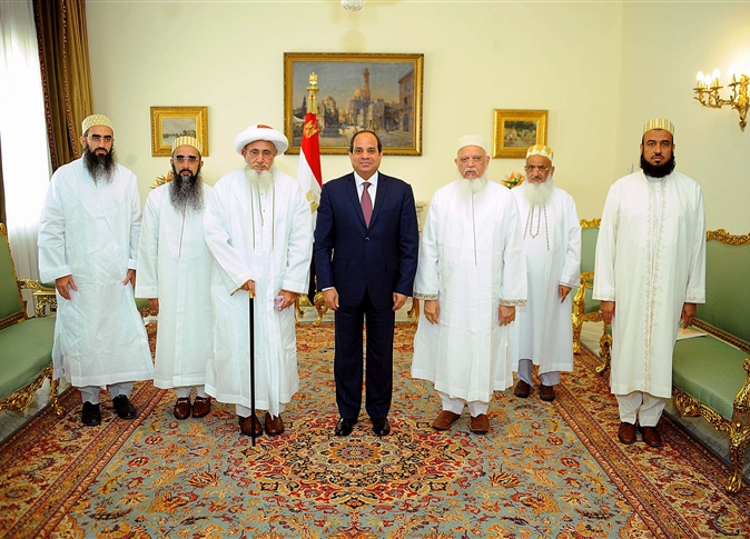 C'est la deuxième visite des Bohras au président égyptien